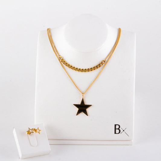 JUEGO COLLAR ESTRELLAS